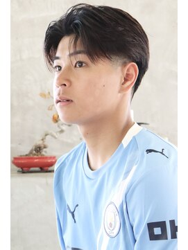 にもう 神戸三宮センターパート/ツーブロック/メンズニュアンスパーマ