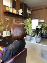 アオイ(Aoi)&nbsp;オレンジカラーで透明感♪髪質改善トリートメントで艶々に