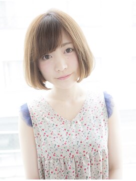 サロンドミルク 原宿(salon de MiLK) 【salon de MiLK原宿】大人かわいいショートワンカールボブ