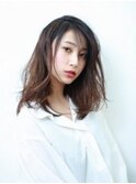 ナチュラル セミディ レイヤーロング 30代/40代/50代