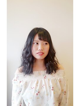 ヘアーアンドメイク ルシア(hair&make Lucia) ダークグレージュミディアム