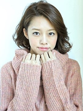 ヘアメイク フレンシア(hair make flencia) 可愛い耳かけボブスタイル