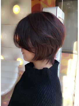 ワークス(WORKS) 【ＷＯＲＫＳ】☆大人可愛い☆マッシュウルフボブ☆