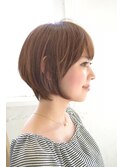 【sheta三畑賢人】30.40代のふんわり前下がり丸みショートボブ