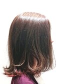 切りっぱなしボブ