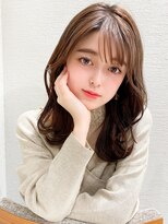 ラルユー 金山(LallYou)&nbsp;前髪パーマ/イメチェン/ラベンダーカラー/イヤリングカラー