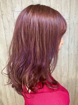 アース 大和店(HAIR&MAKE EARTH) ゆるふわピンクベージュ