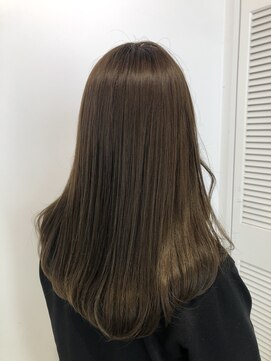 アドラーブル 万代店 (adorable) 大人かわいい☆ふんわり愛され透明感グレージュアッシュ