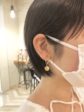 エル(EL by green) ミニボブ　ビターブラウン　札幌ボブ　札幌ミニボブ