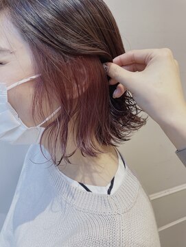 ネオリーブギンザ 銀座店(Neolive GINZA) 艶やかなインナーカラー