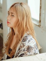 美容室 グローブ 船橋店(globe)&nbsp;ハイトーンカラーロングスタイル[船橋/船橋駅]