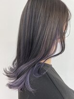 アプリバイリアン 浦和2号店(appri by Rien)&nbsp;インナーカラー/バイオレット/くびれヘア