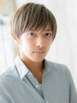 モッズヘアメン 札幌月寒店(mod's hair men) ブロンドヘアでイメチェン!シースルーバンクミニウルフh札幌月寒