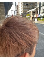 ヘアーゾーン ハチマルハチ 登戸駅前店(Hair Zone 808) メンズハイトーンカラー