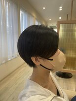 アドラーブル 長岡リップス旭岡店(adorable)&nbsp;ハンサムショート×20代×グレージュカラー