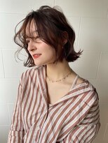 サフィー 京都 四条烏丸(Saffy) 外ハネS字×シャギーボブ