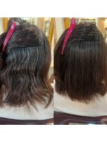 トムヘアーデザイン 楠葉店(TOM HAIR DESIGN)&nbsp;艶髪／艶髪ストレート／縮毛矯正