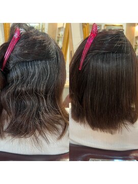 トムヘアーデザイン 楠葉店(TOM HAIR DESIGN) 艶髪/艶髪ストレート/縮毛矯正