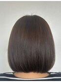 クレイカラーサンド+オーシャンミディアム立体感似合わせカット