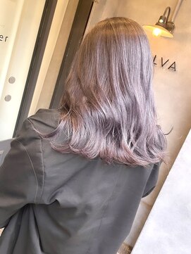 ナンバー ジルバ 立川(N° jillva) ラベンダー×シルバー