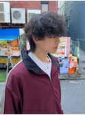 マッシュウルフ/波巻き/メンズウルフ/ツイスパ/波巻きツイスパ