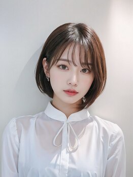 ラウ 門前仲町(Lawu)の写真/毎日のヘアセットが楽になる顔周りのカットライン◎髪質や骨格を見極め、綺麗にまとまる♪【門前仲町】