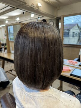 ネオリーブクレア 綱島店(Neolive Krea) 髪質改善/くすみグレージュ/透明感カラー