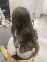 ヌーヴェル(nouvelle)&nbsp;オリーブベージュ×ダブルケアカラー