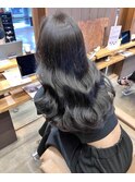 ブルーブラック　実習,就活カラー　トリートメント