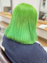 ランプ(Lamp) くびレイヤーグレーベージュニュアンスカラー白髪染め白髪ぼかし