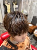 レディース×ツーブロック