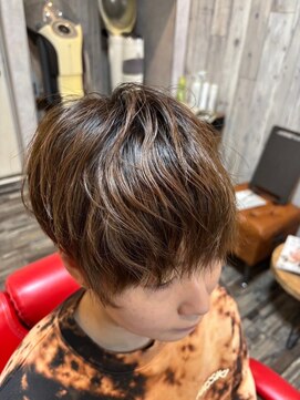 マインド サイトー ヘア アンド スパ mind saito hair&SPA レディース×ツーブロック