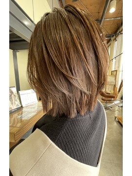 ルシードスタイルアイフラット(LUCIDO STYLE I-FLAT) 伸ばしかけBob/レイヤーボブ