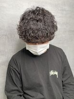 ネクスト 静岡店(NEXT)&nbsp;MEN'S HAIR/ブルーブラック/スペインカール/韓国マッシュ