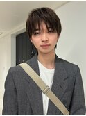 シースルーショート　メンズ　オリーブカラー