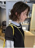 【三ツ井純】吉祥寺ボブパーマ ニュアンスカール ほつれパーマ