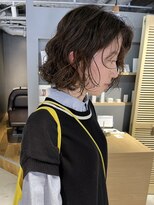 コフィー バイ メルト 吉祥寺(cofy by melt)&nbsp;【三ツ井純】吉祥寺ボブパーマ ニュアンスカール ほつれパーマ