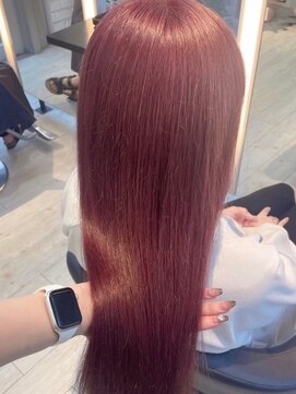 インク サカエ(inq sakae) ブリーチカラールビーピンク