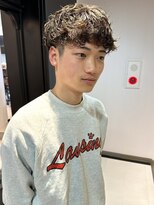 【表参道sheta中澤】カルマパーマメンズアッシュブラック