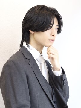 アリアツイン バイ エクラート 池袋西口店(ARiA TWiN by ECLART) 【ニュアンスパーマ】毛流れヘア