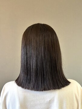ココカラヘアー ニコ(cococara hair nico) 切りっぱなしボブ/髪質改善/縮毛矯正/ストレート/暗髪