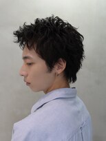 バイフィフス 原宿/表参道(by fifth)&nbsp;ラフな質感の無造作パーマ×スパイキーショートスタイル