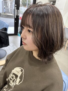 ミラージュ 市原(Miraju) デザインカラー/フェイスフレーミング/グランマッシュ[市原]