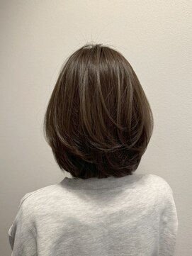 ムード(MOOD,) 暗めカラー/グランマッシュ[レイヤーカット/髪質改善/銀座]