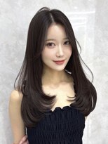 マウルルナ(MAEUL luna)&nbsp;レイヤーカット/ベージュカラー/萩村風人