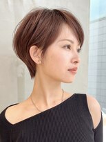 ビュートリアム 南青山(BEAUTRIUM)&nbsp;大人ショートショートヘアショートボブ耳掛け30代40代50代表参道