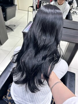 フォルテ ギンザ(FORTE GINZA) 暗くするなら！重くなりすぎないブルーブラック