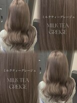 ベレーザ 渋谷(BELEZA)&nbsp;16869黒髪チャコールグレーミディアムレイヤーハッシュカット