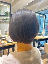 ジュイール(jouir)&nbsp;三鷹ショートボブくびれショートイルミナカラー顔周りレイヤー