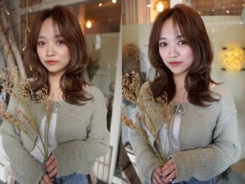 piLLon心斎橋/韓国/ブリーチ/ダブルカラー/髪質改善ストレート/トリートメント